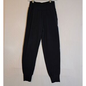 Athleta Women's Black Joggers Size XSMALL  High Rise pockets‎